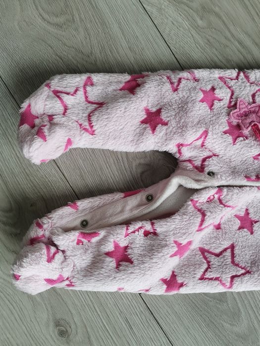 Kombinezon polarowy 56/62 pajac dla dziewczynki