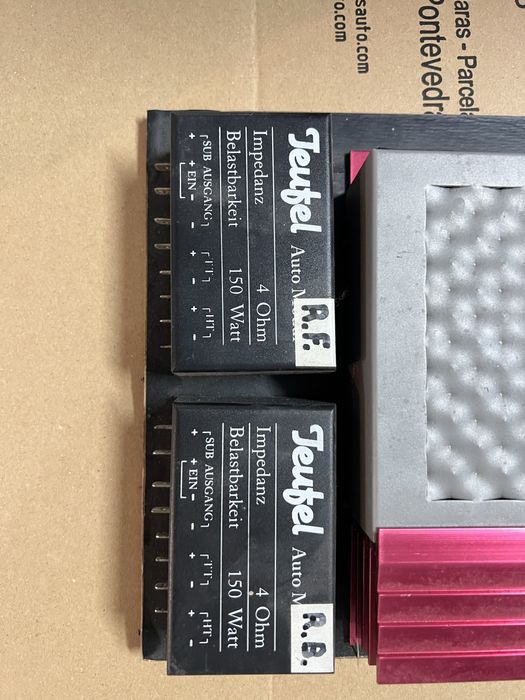 Subwoofer e amplificador