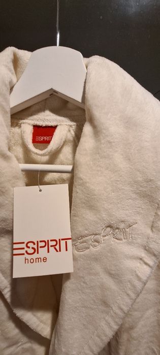 Szlafrok ESPRIT kremowy damski rozmiar S