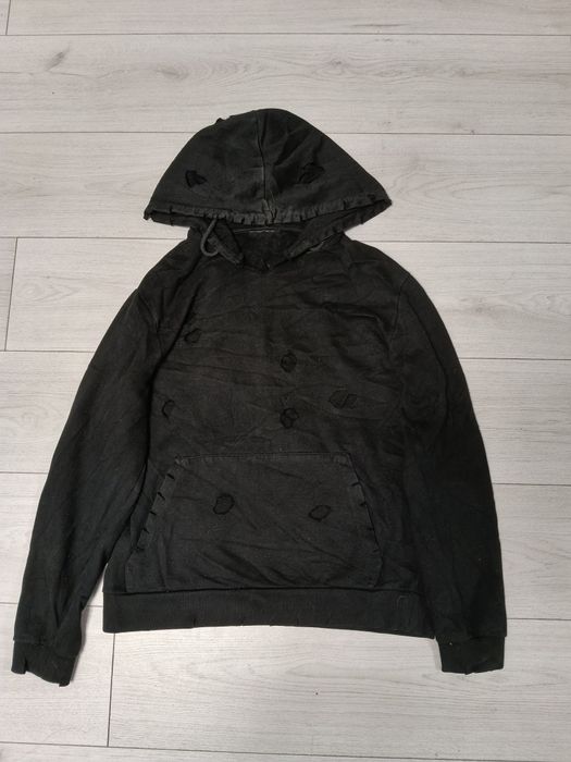 distressed hoodie худи