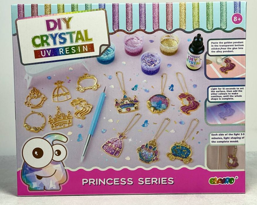 Набори створенню брелоків з епоксидної уф смоли Ebayro