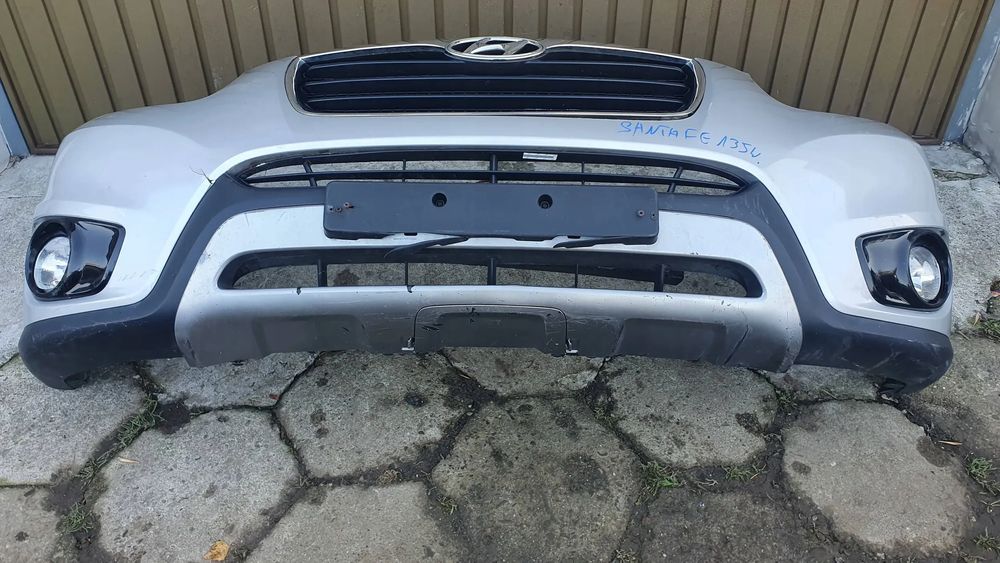Hyundai Santa Fe 2 Ii Lift 09-12 Zderzak Przedni Przód $