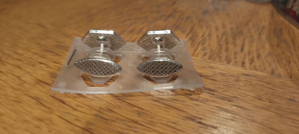 Spinki do mankietów, srebro