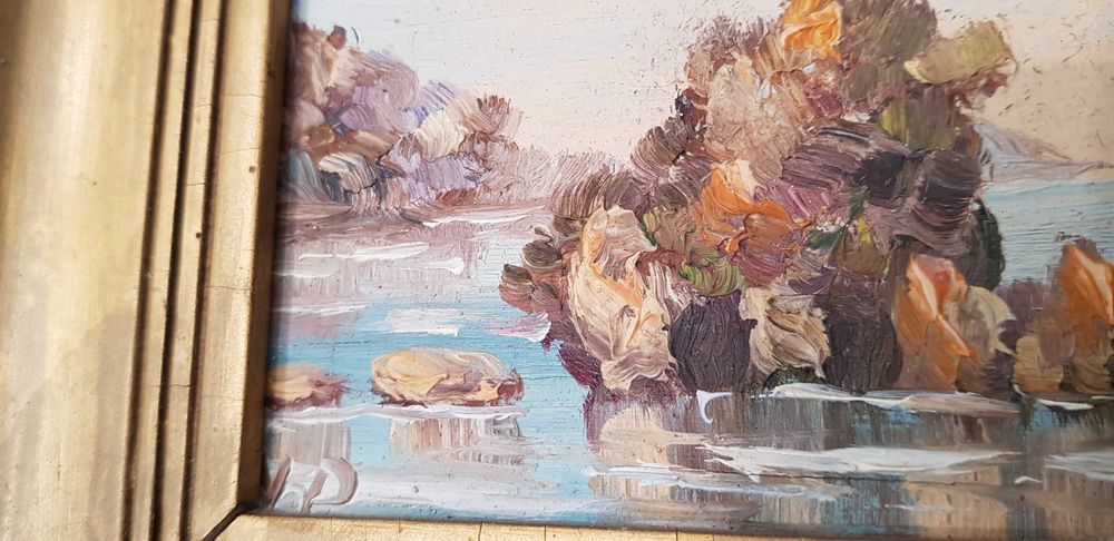 Conjunto de Quadros a Óleo