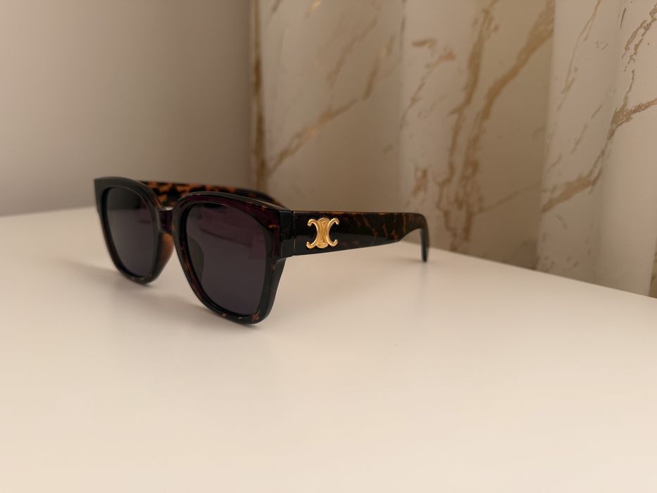 Nowe okulary przeciwsłoneczne damskie Panterka celinki celine