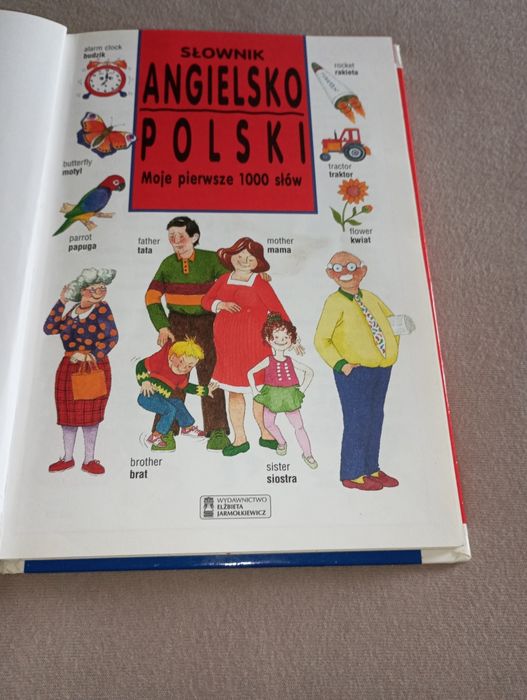 Słownik angielsko-polski moje pierwsze 1000 słów