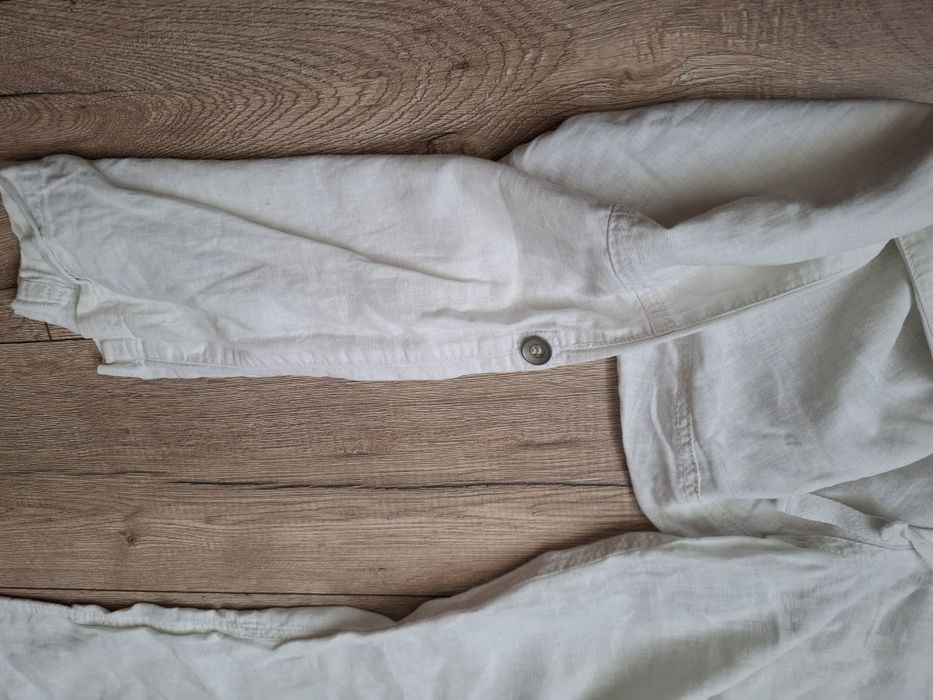 Spodnie lniane Atmosphere 46