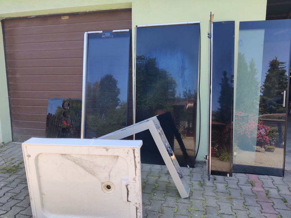 Kabina prysznicowa z hydromasażem brodzik 100x80 KERRA używana szklana tanio