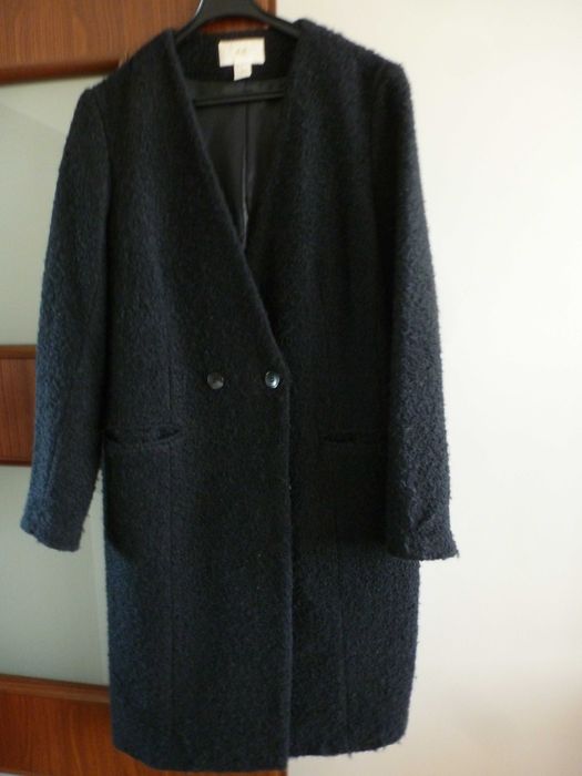 Wełniany płaszczyk H&M 42