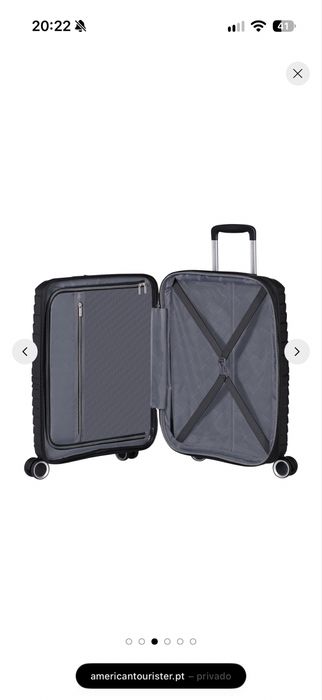 Mala de cabine nova - American Tourister, modelo Flytwist