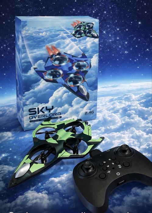 Радіокерований дрон-літак винищувач Sky Overlord 2.4G