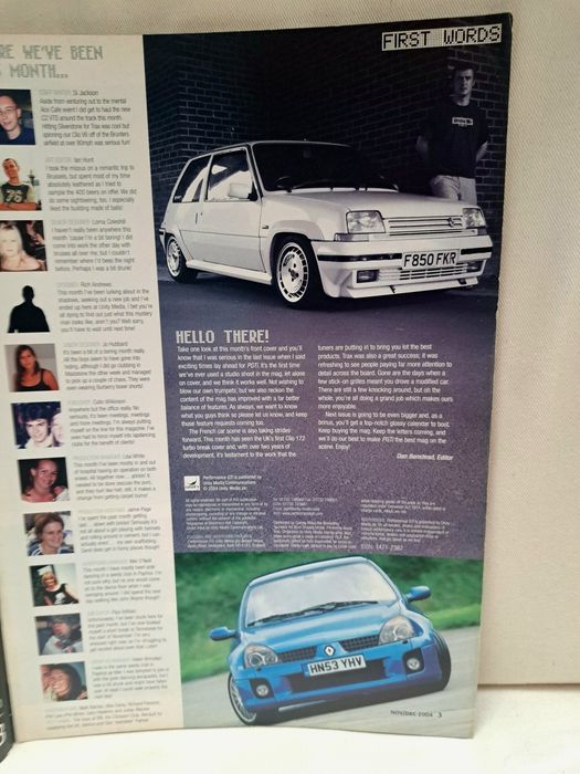 Revista carros - Performance GTi - Modified French Motors - Nov/Dec 20