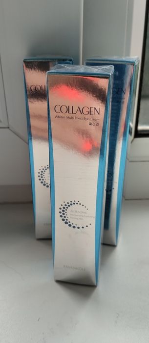Крем з колагеном для шкіри навколо очей Collagen Whiten multi effect