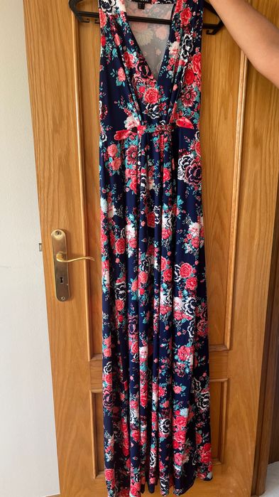 Vestido Florido Zinzane • Tamanho S • Mulher