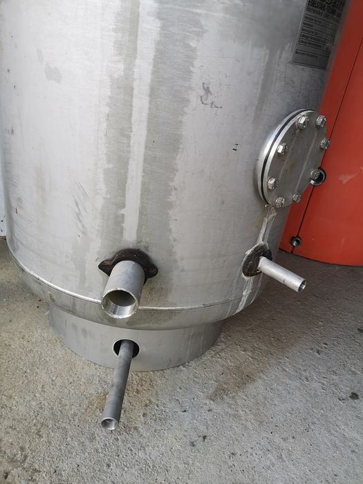 BUFOR Zasobnik 500L stal nierdzewna