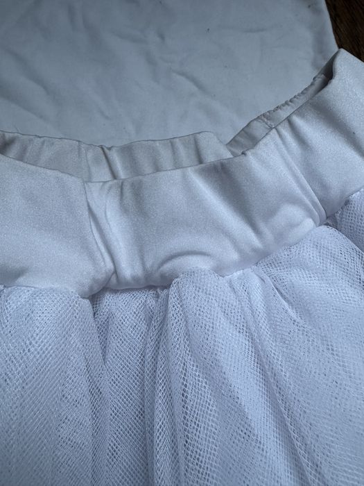 Strój baletowy: paczka romantyczna + body + ozdoba do włosów