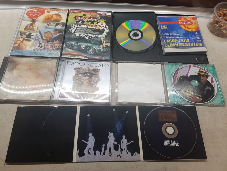 Диск CD DVD платівка