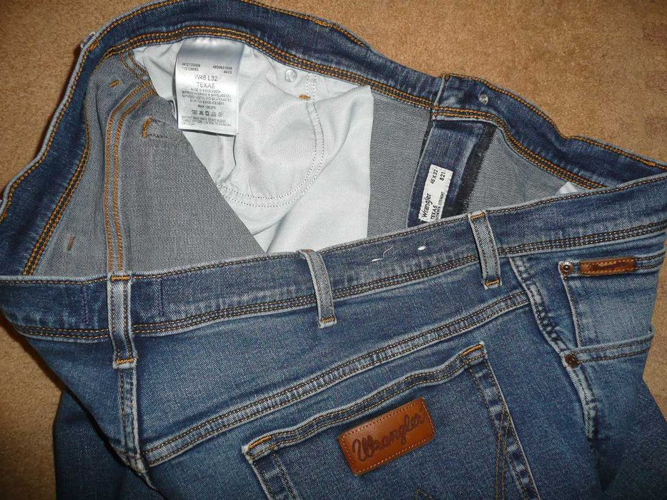 Spodnie dżinsy WRANGLER W46/L32=58/111cm texas jeansy