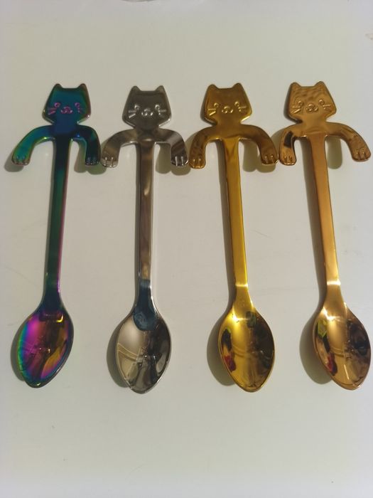 Ложки кавові кошенята.