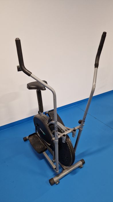 Orbitrek, rower treningowy mechaniczny z kołem zamachowym 2w1