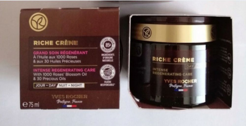 Riche Creme Yves Rocher krem przeciwzmarszczkowy 75ml