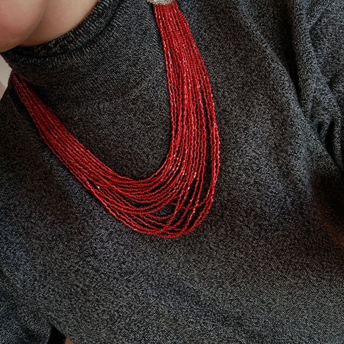 Намисто з чеської рубки