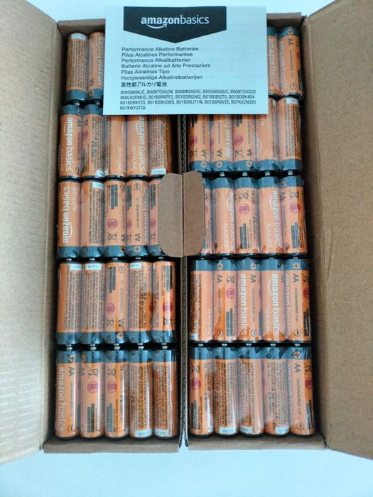 Amazon Basics baterie alkaliczne AA 100szt.