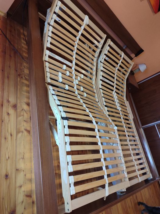 Meble zestaw łóżko do sypialni stelaż elektryczny