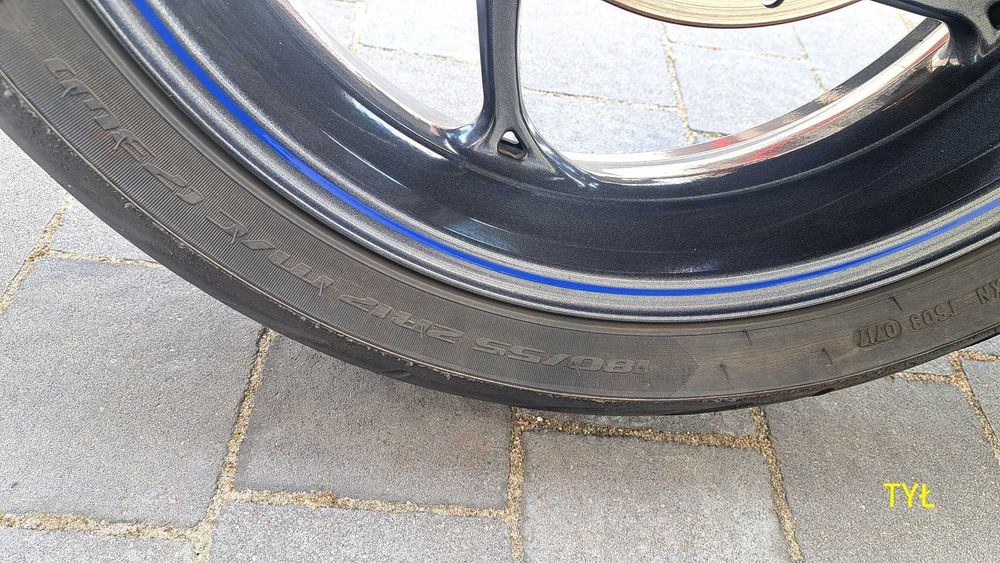 komplet opon Metzeler Sportec M7 RR 120/70 ZR17 180/55 ZR17