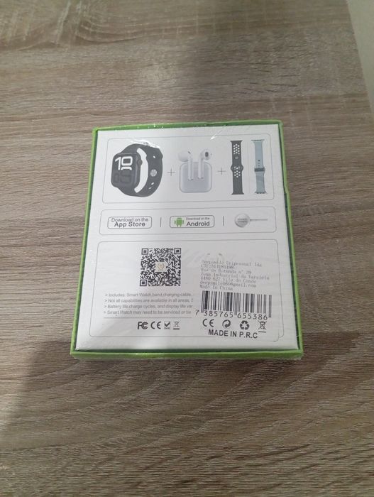 Boa tarde tenho este pach de Smart watch novo e embalado