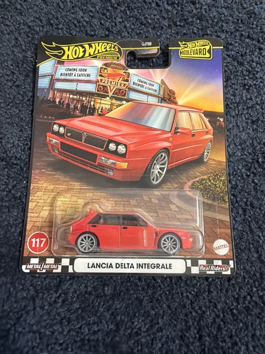Hot wheels premium lancia delta integrale boulevard 117