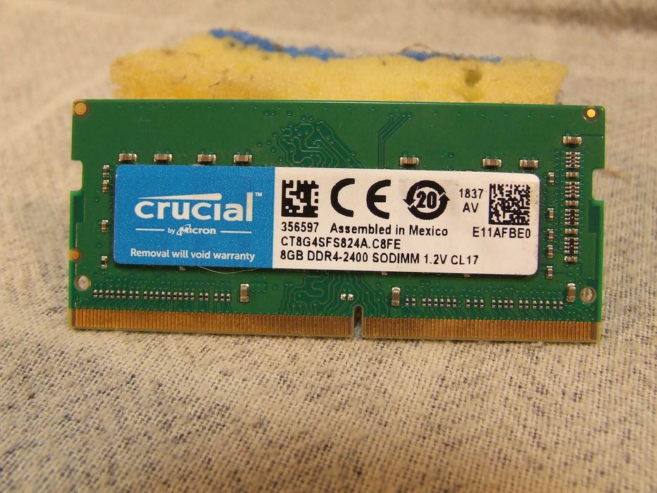 Ram Crucial DDR4 2400mgz. 8Gb./память/memory в ноутбук