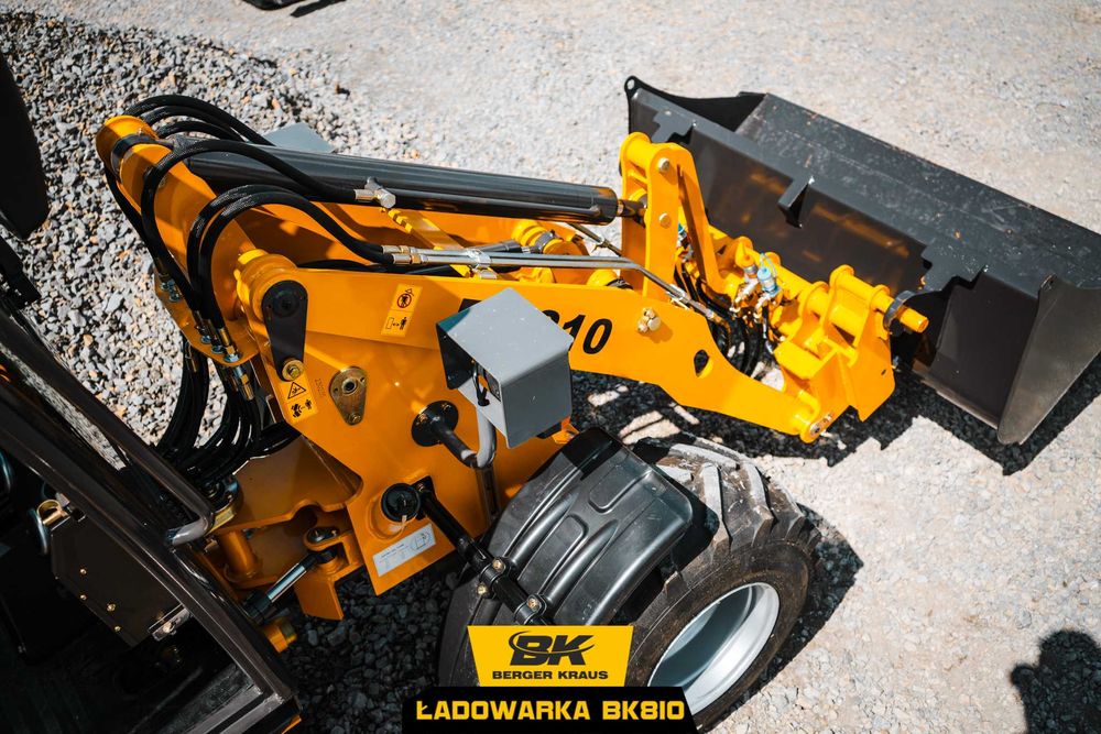 Ładowarka kołowa Berger Kraus BK810 kabina silnik Kubota