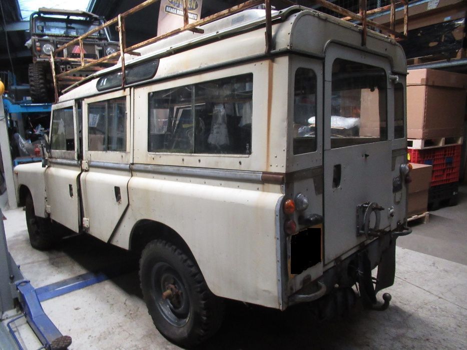 Land Rover série 3 109 gasolina peças usadas