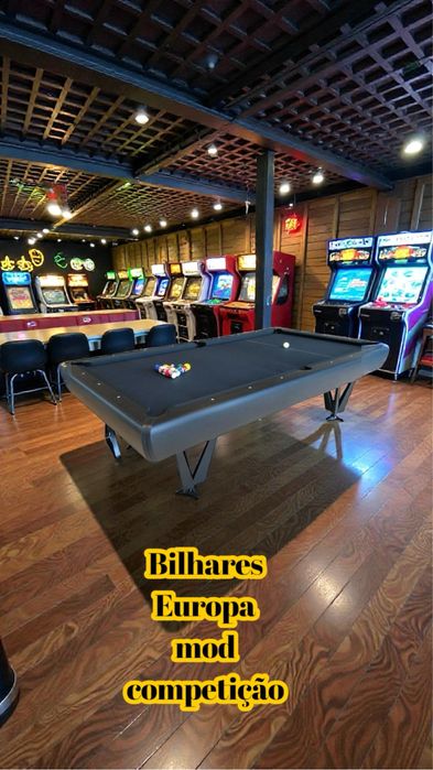 Aluguer e sociadade 50% bilhares, setas, boxe  para  establecimentos