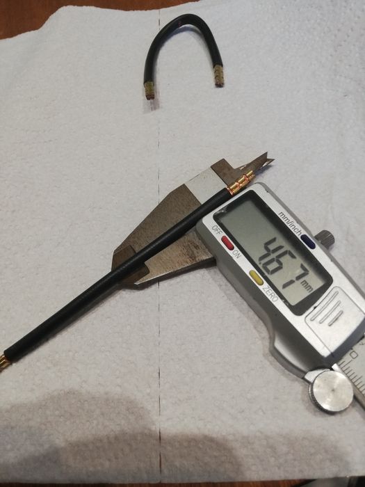 Zworka okablowana mostek miedź 133 mm 6 # 50 szt