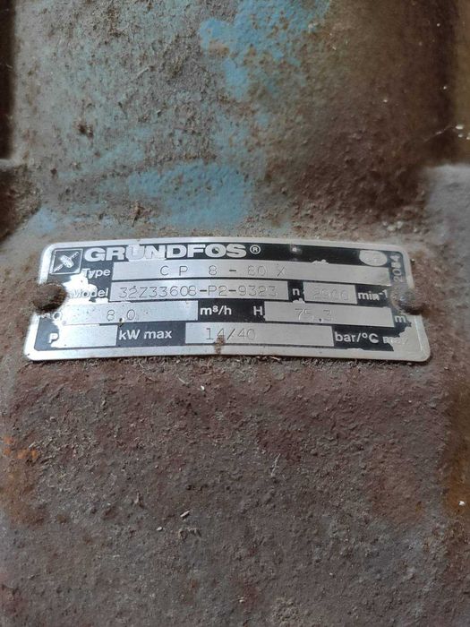 Pompa solidna Grundfos CP8-80