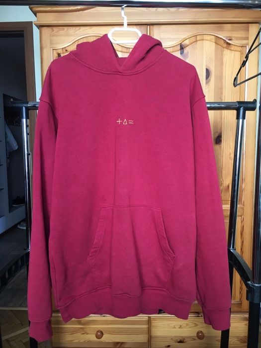Bordowa bluza resent XL