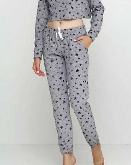 Теплі спортивні штани на флісі для дівчинки Love, р.42-44