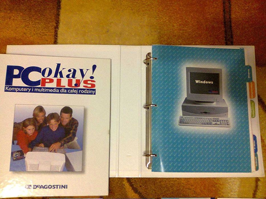 PC okay plus płyty CD-ROM kurs obsługi komputera multimedia Deagostini