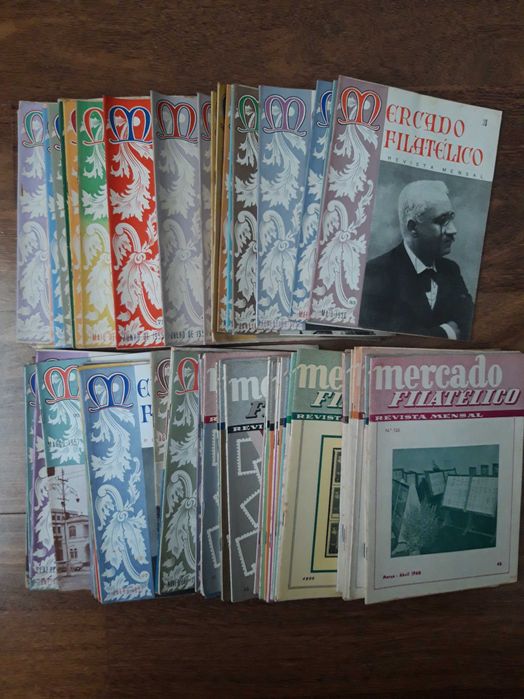 Selos Antigos - Revista Mercado Filatélico (Vários Nrs)