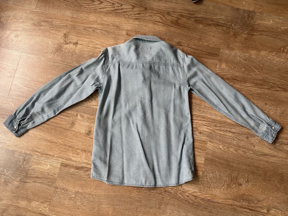 Sinsay koszula jeansowa 140 jeans koszulka bluza