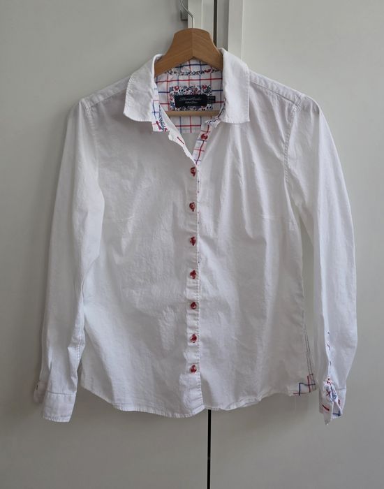 Bariloche Spain damska koszula biała 40 M/ L