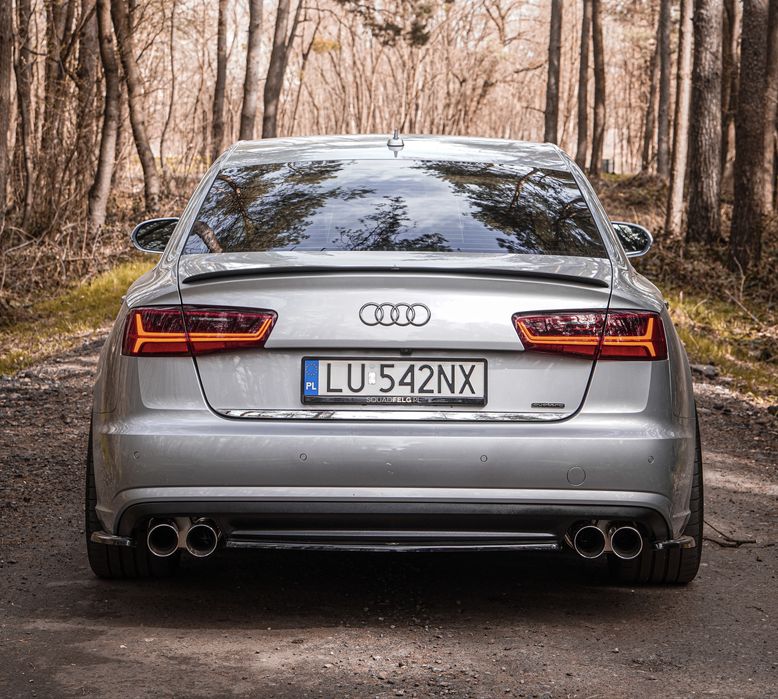 Auto do ślubu, imprezy okolicznościowe, piękna limuzyna Audi A6 S6 C7