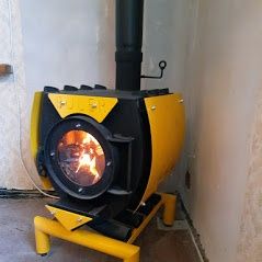 Піч на дровах Булерьян. Буржуйки. Булер'ян опалювальний