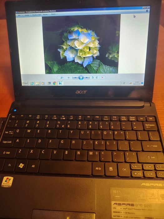 Netbook Acer Aspire One D255 | Sprawny +  zasilacz
Opis: