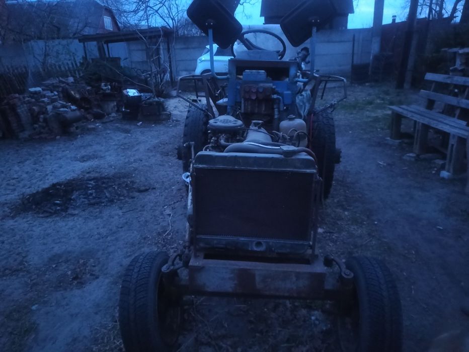 Трактор саморобний