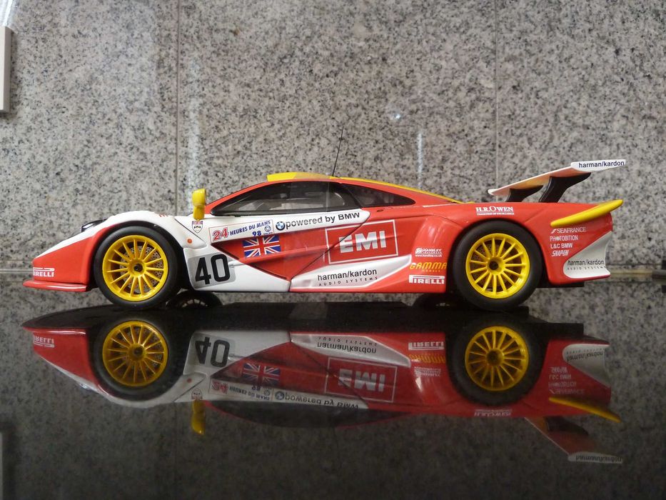 1:18 UT, McLaren F1 GTR, EMI, AutoArt Minichamps