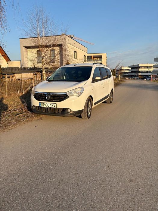 Dacia Lodgy 7-os, klima, nowe LPG pełna FVAT23% brak opłaty skarbowej super stan