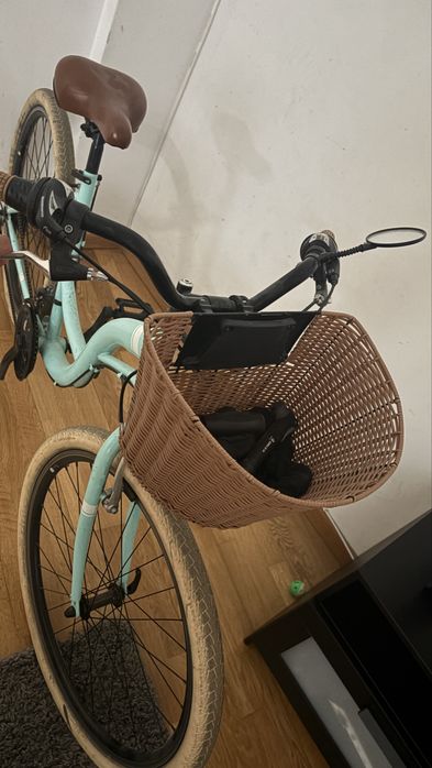 Bicicleta com cesto